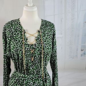 Michael Kors dress with chaine lacing